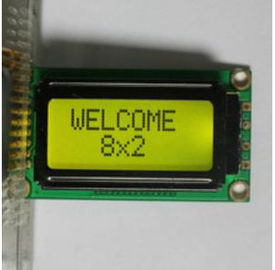 شاشة عرض LCD احترافية 8 × 2 شخصية ، إضاءة خلفية LED بيضاء RYB0802A