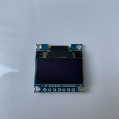 128X64 نقطة مصفوفة 0.96 'الشاشة البيضاء OLED مع SSD1306 سائق IC