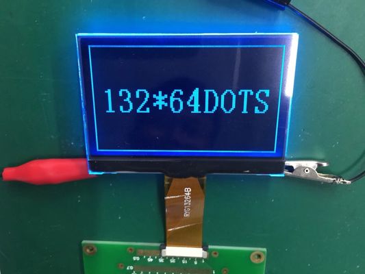 DFSTN Transmissive 132x64 Dots COG أحادية اللون الرسومية وحدة LCD