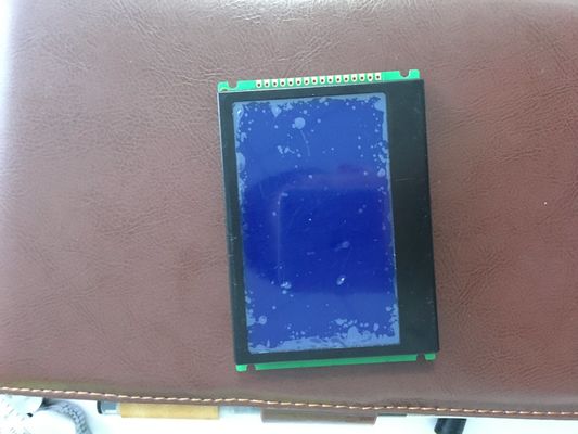 شاشة عرض LCD أحادية اللون زرقاء 240 × 160 نقطة من FSTN نوع صناعي