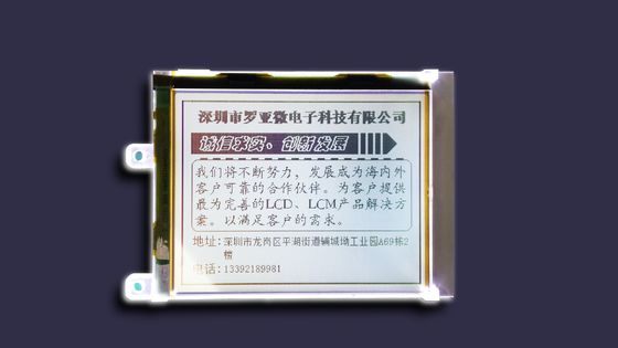 FSTN إيجابي UC1698 LCD 7 قطاعات العرض 160X160 وحدة شاشة LCD الرسومية