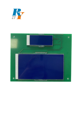 16 رقمًا 7 أجزاء لوحة LCD انتقالية LCM STN شاشة LCD سلبية لعرض الوقود