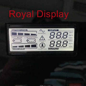 قطعة أحادية اللون مكونة من 6 أرقام شاشة LCD مخصصة لموزع الوقود