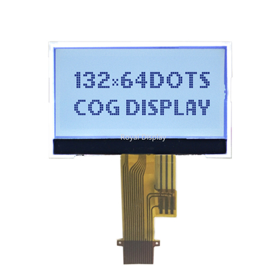 شاشة عرض LCD DFSTN COG عبر 10.5 فولت 132 × 64 FPC Nt7534