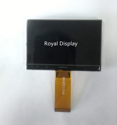 132 × 64 Dots Graphic Cog LCD Monitor Dfstn 30 دبوس شاشة LCD سلبية
