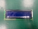 STN Blue Transmissive 1602B Module LCD مع إضاءة سوداء LED