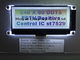مخصص FSTN / Stn 240X80 DOT 3.3V شاشة عرض LCD انعكاسية إيجابية ST7529