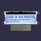 حجم مخصص 240X64 STN متوازي FFC UC1611s وحدة تحكم جرافيك LCD وحدة Serial Cog أحادية اللون