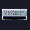 128 * 64 نقطة وحدة FSTN شاشة عرض LCD إيجابية أحادية اللون ترس متوازي ST7565R