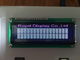 صغير 16X2 COB حرف واجهة متوازية Yg شاشة بيضاء خلفية COG LCD وحدة العرض