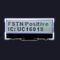 ST7565R SGS FSTN وحدة LCD ذات نقل موجب 128 × 64 DOT Matrix Cog FPC Line