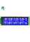 شاشة عرض LCD رسومية ISO STN 5.25V زرقاء 256 × 64 شاشة LCD سلبية