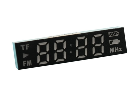شاشة عرض مكونة من 4 أرقام مخصصة بحجم 0.32 بوصة لون أحمر TF / FM لمشغل راديو MP3