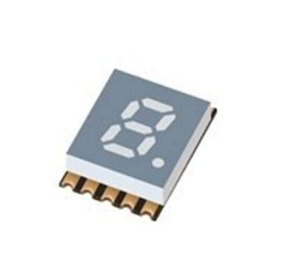 شاشة LED مقاس 0.2 بوصة FND باللون الأحمر مكونة من 2 أرقام و 7 شرائح شاشة SMD