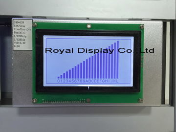 وحدة شاشة LCD للرسوم البيانية الواسعة للكتل / راديو السيارة / مكيف الهواء