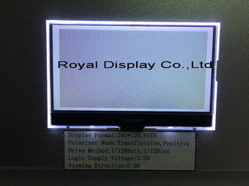 240 * 128 Dots Graphic LCD Module لمكيف الهواء / أتمتة المنزل