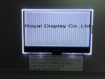 240 * 128 Dots Graphic LCD Module لمكيف الهواء / أتمتة المنزل