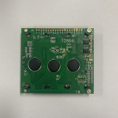 128x64 أحادية اللون 20pin 3.3V FSTN STN شاشة عرض 12864 وحدة شاشة LCD الرسومية