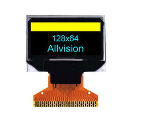 أبيض / أزرق 128x64 Oled Display Module Free Viwwing Angle 21.744 × 10.864mm