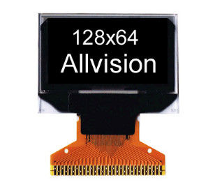 1.3 بوصة Oled Lcd وحدة عرض LED لاردوينو أبيض / أزرق اللون QG-2864KSWLG01