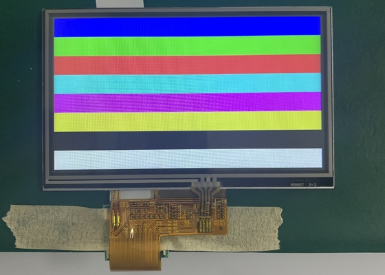 واجهة RGB وحدة TFT LCD 5 بوصة 480 × 272 شاشة ملونة IPS