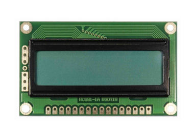 وحدة شاشة LCD ذات أحرف 8x1 STN مع شهادة SGS / ROHS RYB0801A