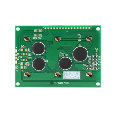 16x4 حرف أحادي اللون STN LCD 1604 حرف 16 دبوس وحدة العرض LCD 16x4