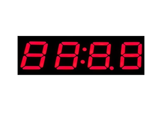 عداد عداد 0.4 بوصة / 0.39 بوصة شاشة LED صغيرة مكونة من 4 أرقام و 7 أجزاء
