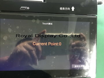 لوحة تعمل باللمس Lcd مخصصة عالية السطوع ، شاشة تعمل باللمس Tft مقاومة للماء