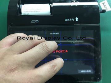 لوحة تعمل باللمس Lcd مخصصة عالية السطوع ، شاشة تعمل باللمس Tft مقاومة للماء