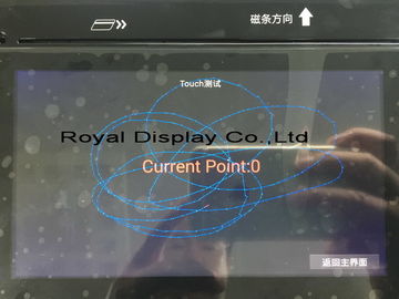 لوحة تعمل باللمس Lcd مخصصة عالية السطوع ، شاشة تعمل باللمس Tft مقاومة للماء