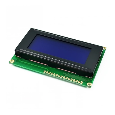 عرض LCD عالي الوضوح 1604 حرف STN أزرق سلبي 16X4 أحمر