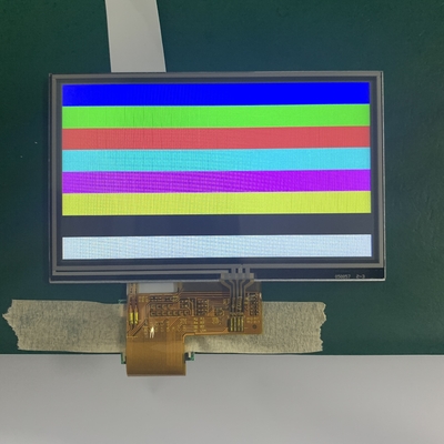 6 ساعة عرض 5' TFT LCD 480rgbx272 نقاط عرض مع ضوء خلفي LED أبيض