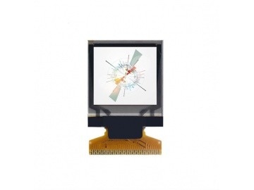 34 دبوس FPC RGB 96x96 وحدات البكسلات اللون الكامل 1.12' شاشة LCD OLED
