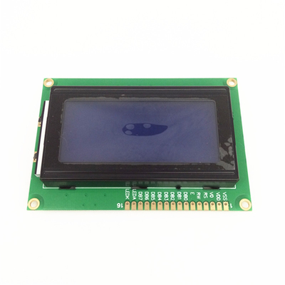 عرض LCD عالي الوضوح 1604 حرف STN أزرق سلبي 16X4 أحمر