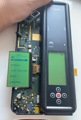 6 ساعة عرض 160X80 نقطة شاشة LCD الرسومية STN Y / G أحمر عاكس
