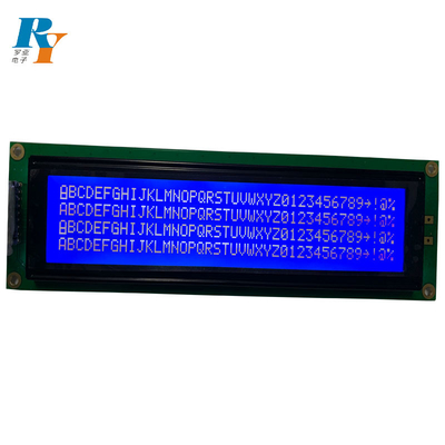 40 * 4 حرف STN LCD Module Blue Monochrome Negative حجم كبير مع ST7065/7066