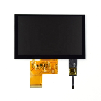 5 بوصات TFT LCD نصف عاكسة 800*RGB*480 عرض حر مع JD9165A-B CTP