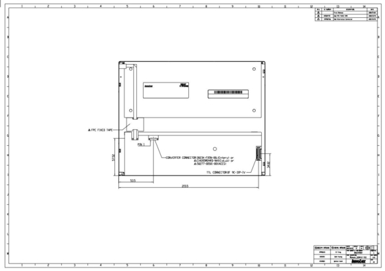 G104V1-T03 Innolux TFT LCD Module 10.4 بوصة 640*480 RGB VGA 1500:1