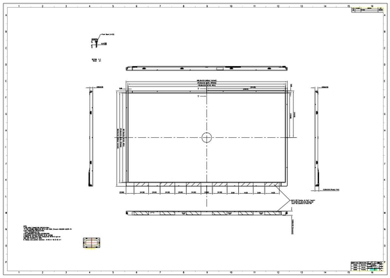 إنولوكس 21.5 بوصة G215HCJ-L02 TFT LCD Module 1920*RGB*1080 أسود 5.0V