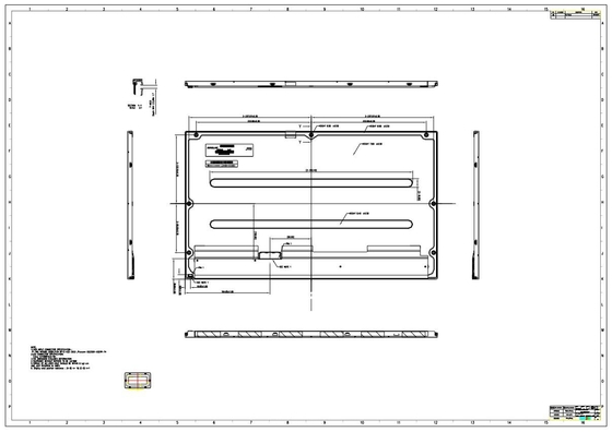 إنولوكس 21.5 بوصة G215HCJ-L02 TFT LCD Module 1920*RGB*1080 أسود 5.0V