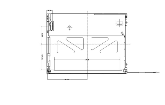 BOE BA104S01-100 10.4 بوصة لوحة LCD RGB 4:3 فعالة من حيث التكلفة مخصصة