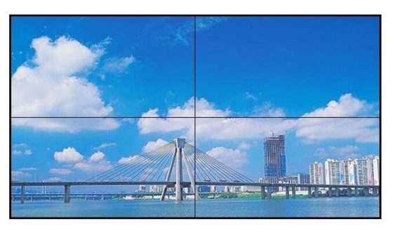 SLCD 55' 65' 75' 2K FHD لوحة LCD مقبلة مخصصة 3.5mm Ultra Slim Bezel