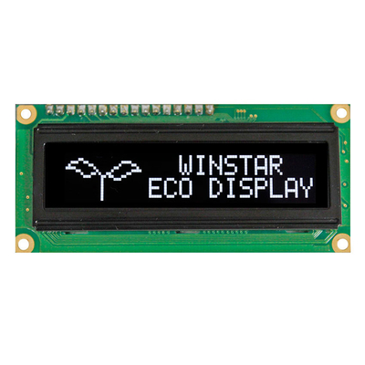 2.4'' 100*16 نقطة وحدات OLED أحادية اللون العرض الصناعي/الطبي WEG010016A