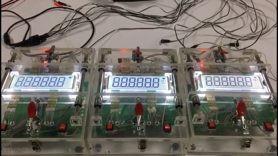 DE156-TU TN LCD Module -40 إلى +90 درجة استبدال أحجام كبيرة أحادية اللون