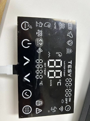 خصيص 7 قطعة عرض LED لوحات الألوان الأبيض أحادي الجودة الصناعية