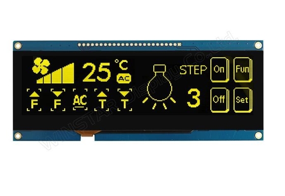 وحدة OLED 5.5' 256' 64* Monochrome COF مع عرض Winstar استبدال اللمس