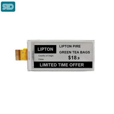 2.1'' EPD الورق الإلكتروني LCD Module 122*250 للنظام الإلكتروني لوسوم الرف قابلة للتخصيص