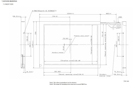 6.5'' TFT LCD Module VGA Industrial 640*RGB*480 NEC الشاشة الأصلية MOQ صغير