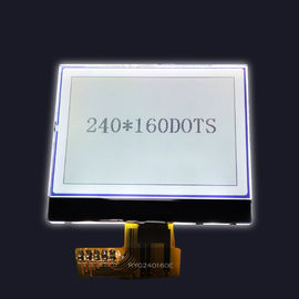 وحدة إضاءة خلفية بيضاء Fstn 240 * 160 نقطة شاشة LCD رسومية لمصفوفة شاشة LCD